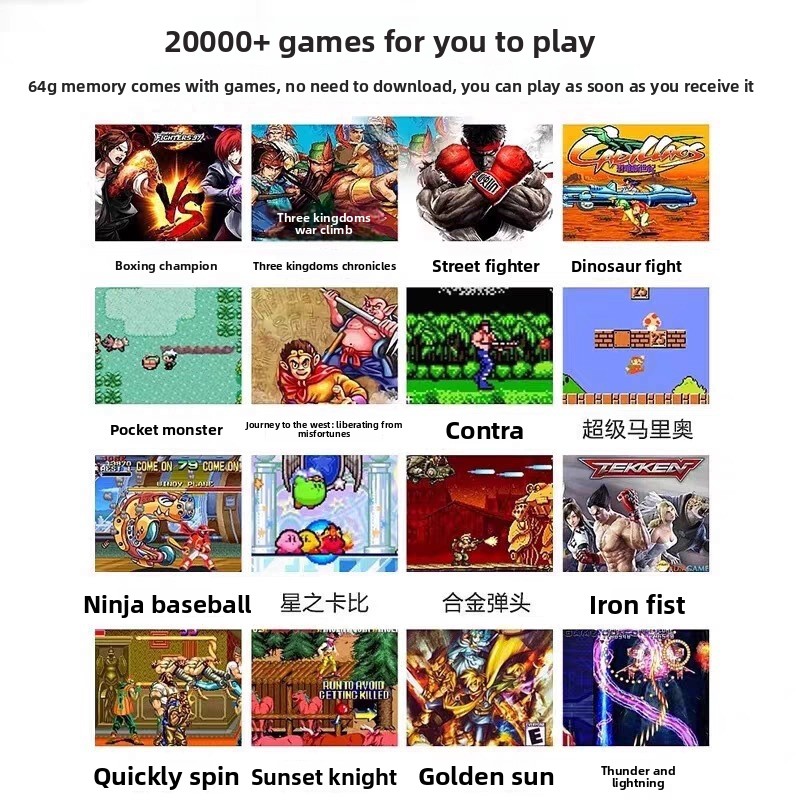 Game Console Retro Double High - Arcade Vibes 评论和价格