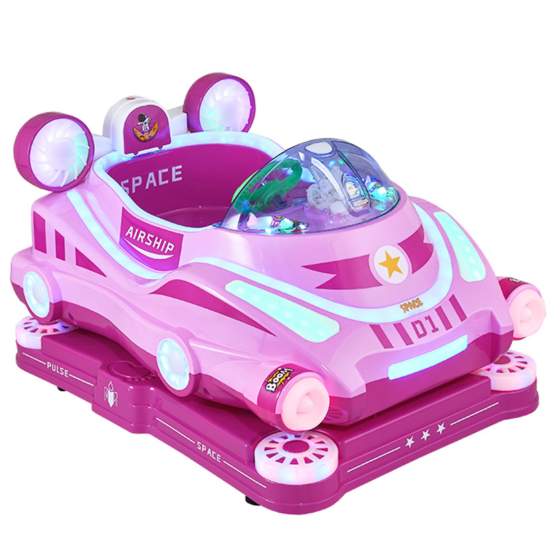 New Bubble Blowing Spaceship K - Coin Operated Kiddie Ride 评论和价格