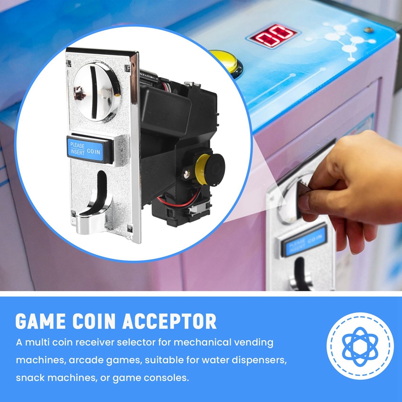 Multi Coin Acceptor Selector f - Arcade Vending Machines 评论和价格